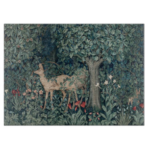 William Morris Woodland Tapestry Deer Stag Schneidebrett