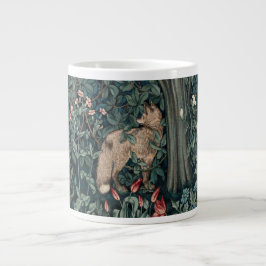 William Morris Woodland Tapestry Fox Jumbo-Tasse