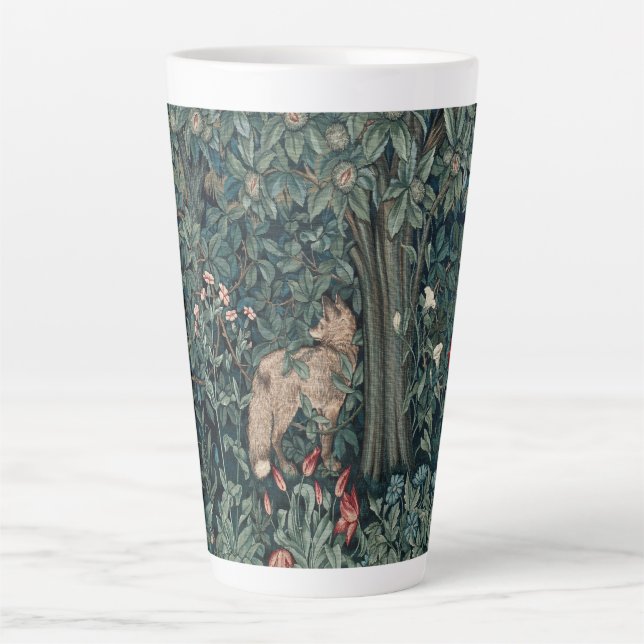 William Morris Woodland Tapestry Fox Milchtasse (Vorderseite)