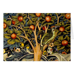 William Morris Woodpecker Tapester Birds Floral