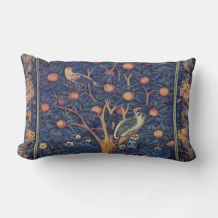 William Morris Woodpecker Tapestes Arts & Crafts Lendenkissen