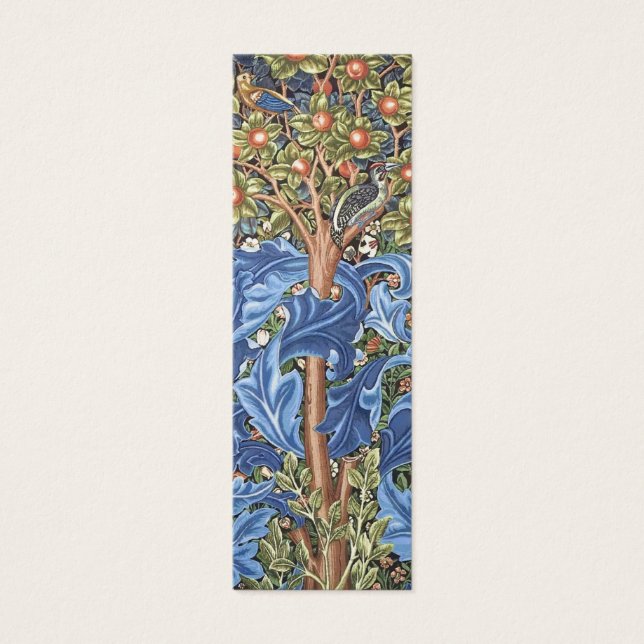 William Morris Woodpecker Tapestes Floral Vintag (Vorderseite)