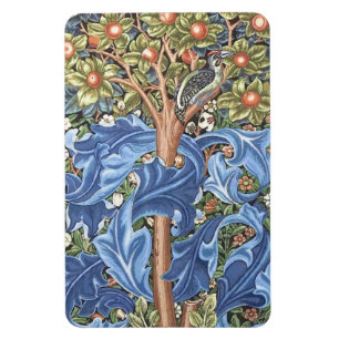 William Morris Woodpecker Tapestes Floral Vintag Magnet