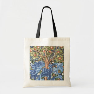 William Morris Woodpecker Tapestes Floral Vintag Tragetasche