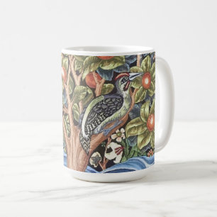 William Morris Woodpecker-Teppich Floral Vintage Kaffeetasse