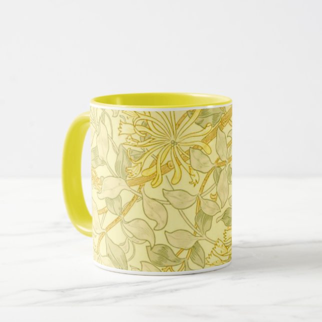 William Morris - Yellow Honeysuckle Tasse (Vorderseite Links)