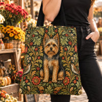 William Morris Yorkshire Terrier Vintage Blumenmus