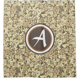 WILLIAM MORRIS ZEIGT BLÄTTER DER KURTAIN DUSCHVORHANG