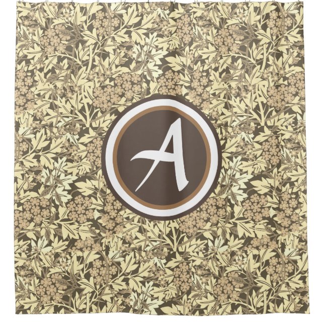 WILLIAM MORRIS ZEIGT BLÄTTER DER KURTAIN DUSCHVORHANG (Vorderseite)