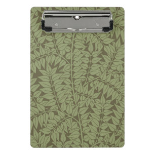 William Morris Zweig Art Nouveau klassisches Desig Mini Klemmbrett