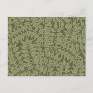William Morris Zweig Art Nouveau klassisches Desig Postkarte