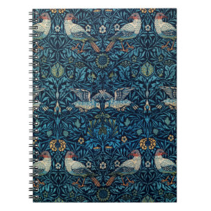 William Morris's (1834-1896) Birds berühmtes Muste Notizblock