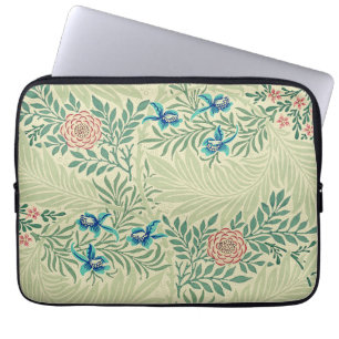 William Morris's berühmtes Larkspur-Muster Laptopschutzhülle