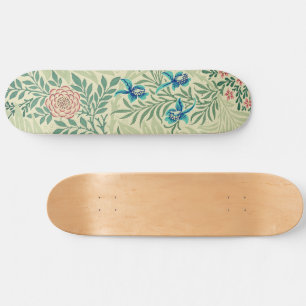 William Morris's berühmtes Larkspur-Muster Skateboard