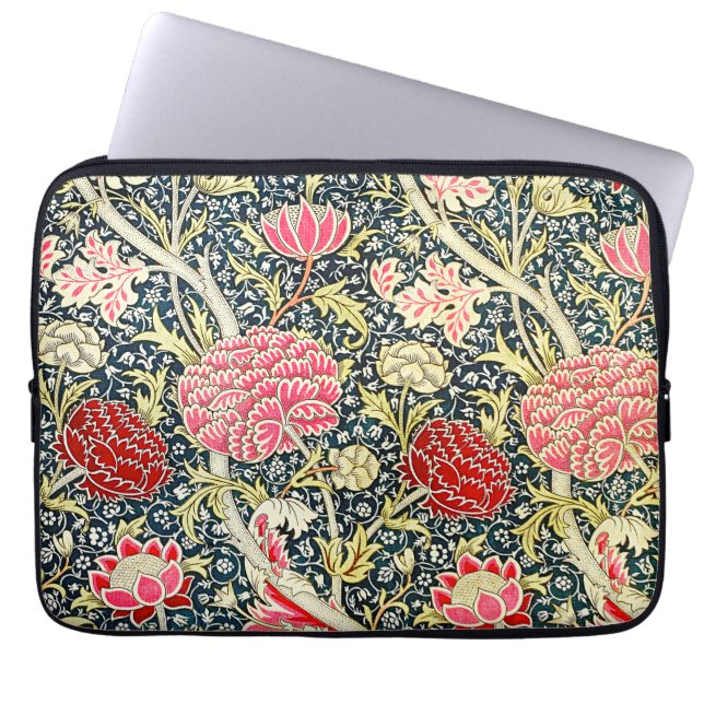 William Morris's berühmtes Muster Cray Laptopschutzhülle (Vorderseite)