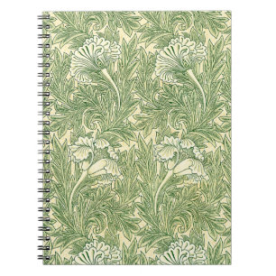 William Morris's berühmtes Tulip-Muster Notizblock