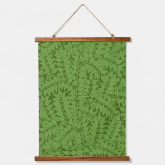 William Morris's Branch (1872) Wandteppich Mit Holzrahmen