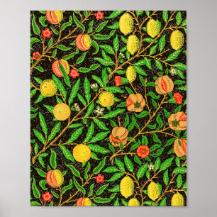 William Morris's Fruit-Muster-Tapete Poster