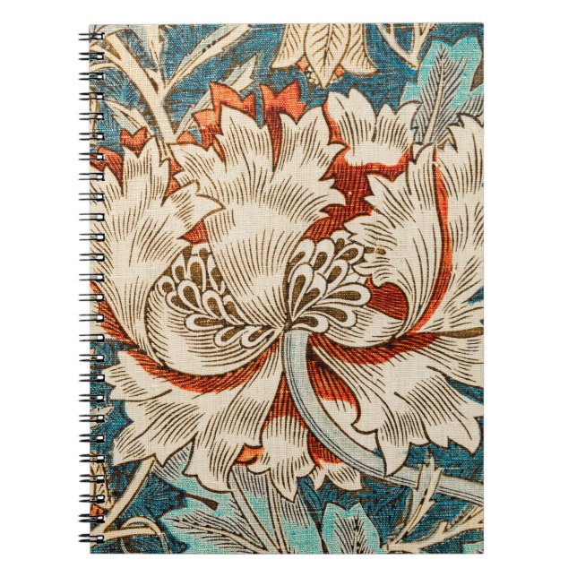 William Morris's Honeysuckle (1876) Notizblock (Vorderseite)
