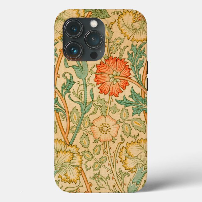 William Morris's Pink und Rose Case-Mate iPhone Hülle (Rückseite)