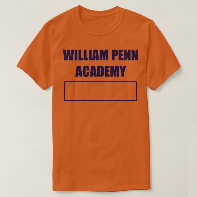 William Penn Academy Gym Class Shirt (Design vorne)