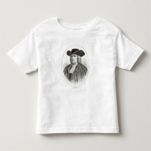 William Penn gravierte durch Josiah Holz Whymper Kleinkind T-shirt