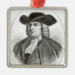 William Penn gravierte durch Josiah Holz Whymper Ornament Aus Metall