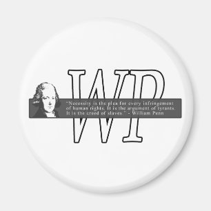 William Penn Quote Magnet