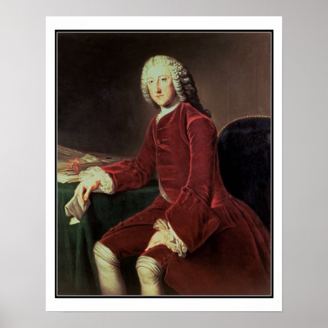 William Pitt the 'Elder', später 1st Earl of Chath Poster (Vorne)