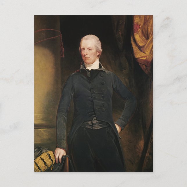 William Pitt the Younger Postkarte (Vorderseite)