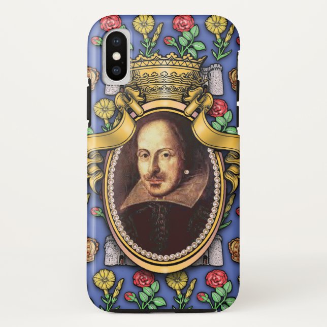 William Shakespeare Case-Mate iPhone Hülle (Rückseite)