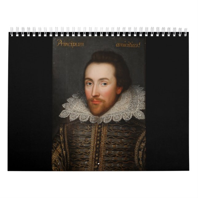 William Shakespeare Cobbe Portrait um 1610 Kalender (Titelbild)