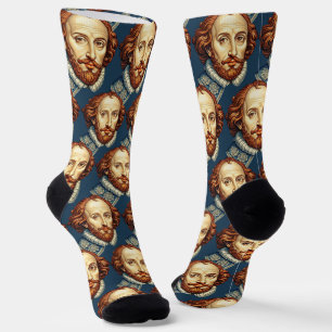 William Shakespeare Crew Socks Socken