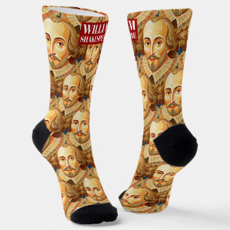 William Shakespeare Crew Socks Socken