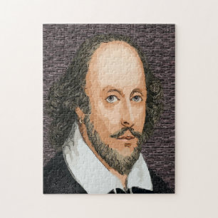 William Shakespeare Face Puzzle