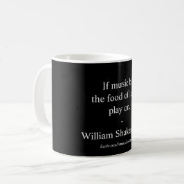 William Shakespeare Liebe Zitat Kaffeetasse