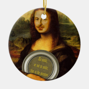 William Shakespeare Parody Keramikornament