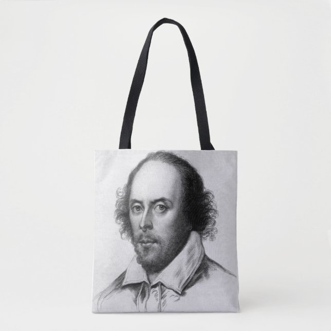 William Shakespeare Polyester-Tasche (Vorderseite)