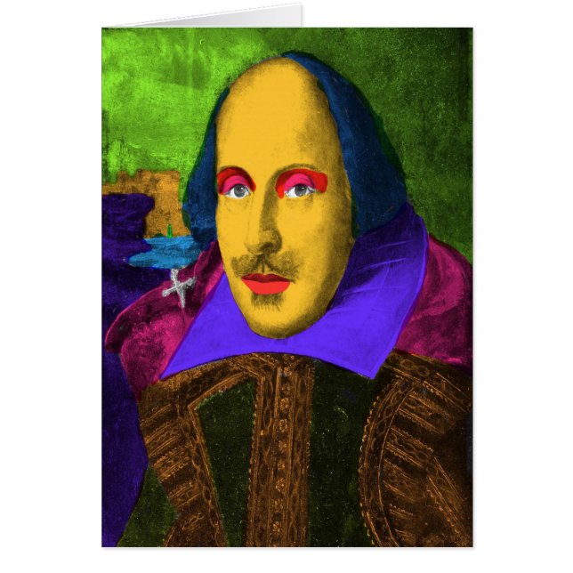 William Shakespeare Pop Art (Vorne)