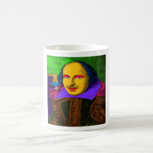 William Shakespeare Pop Art Tasse