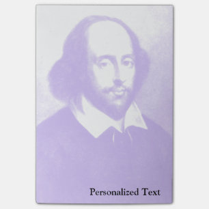 William Shakespeare Pop Post-it Klebezettel