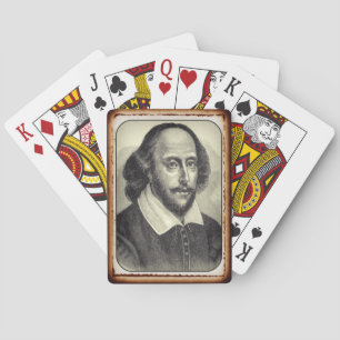 William Shakespeare Portrait Cards Spielkarten