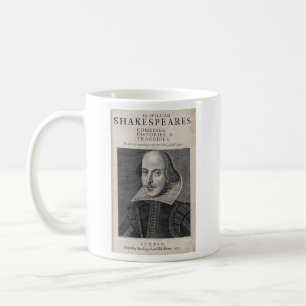 William Shakespeare-Porträt Tasse