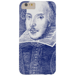 William Shakespeare-Porträt vom ersten Folio Barely There iPhone 6 Plus Hülle