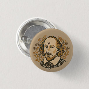 William Shakespeare Porträtbild QUOTE Button