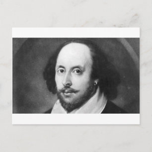 William Shakespeare Postkarte
