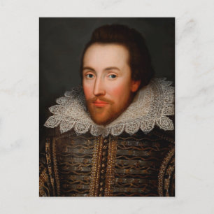 William Shakespeare Postkarte