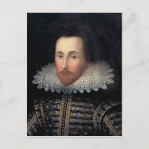 william shakespeare postkarte