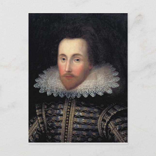 william shakespeare postkarte (Vorderseite)