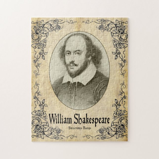 William Shakespeare Puzzle (Vertikal)